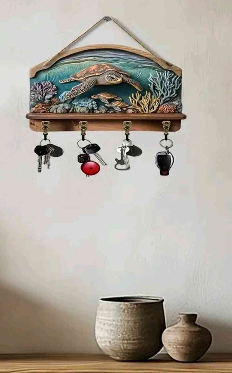 Turtle Themed Key Holder