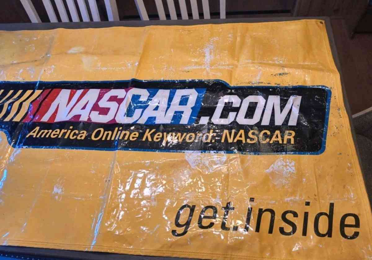 NASCAR POSTER VINTAGE