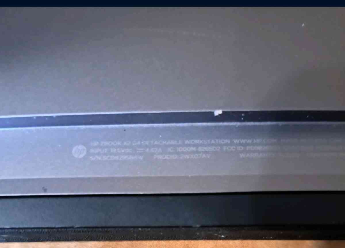 HP zbook x2 g4 workstation