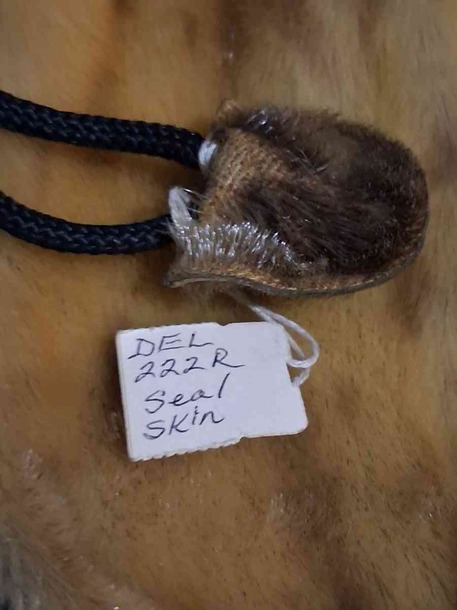 vintage seal skin bag