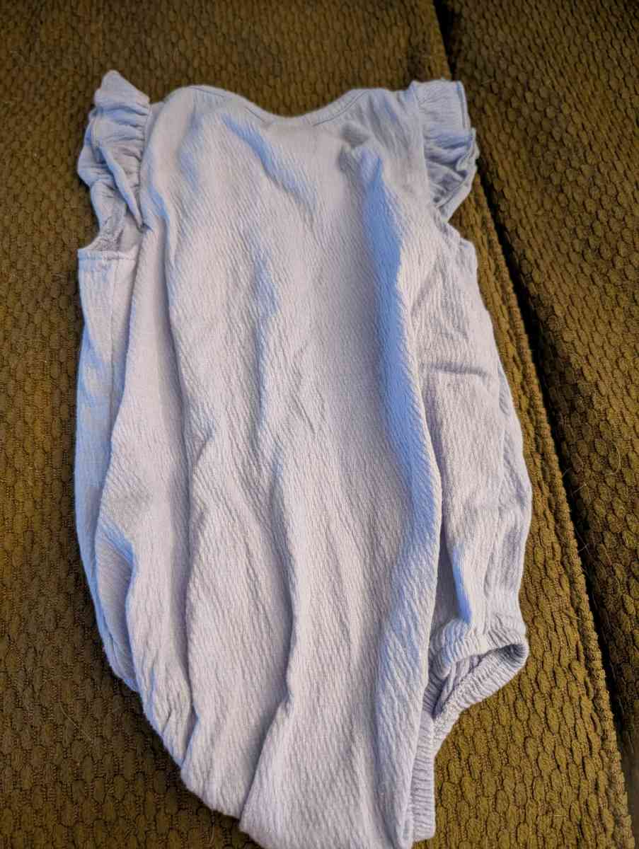 Baby purple onesie