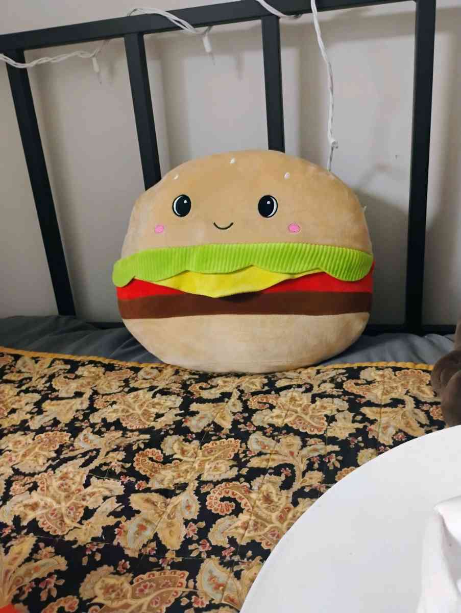 Squishmwllows Carl the cheeseburger