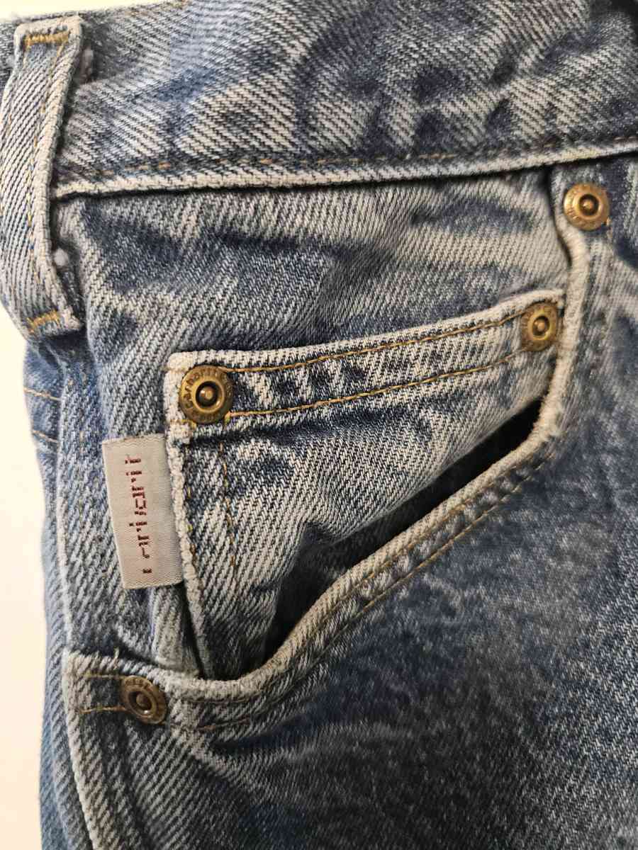 Carhartt Mens Denim Blue Jeans