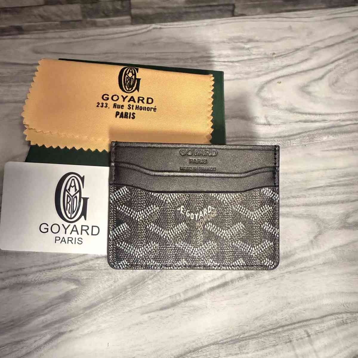 Goyard card holder