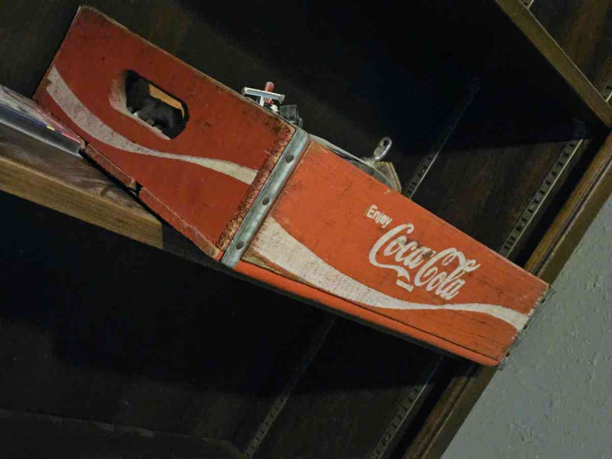 CocaCola old bottle carrier