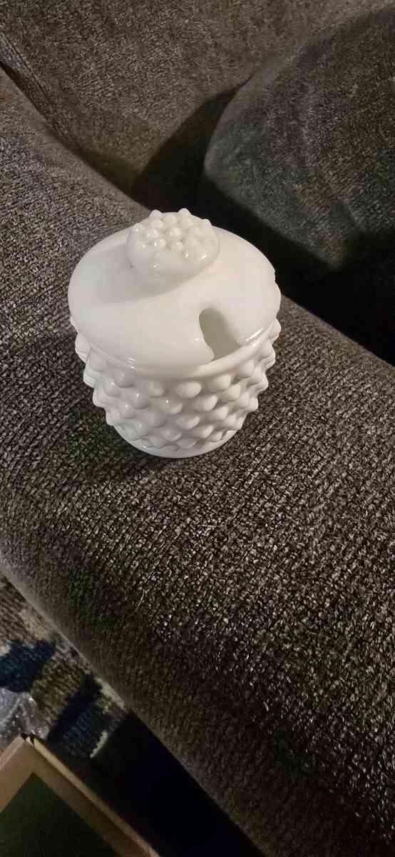 Fenton Milk Glass Set