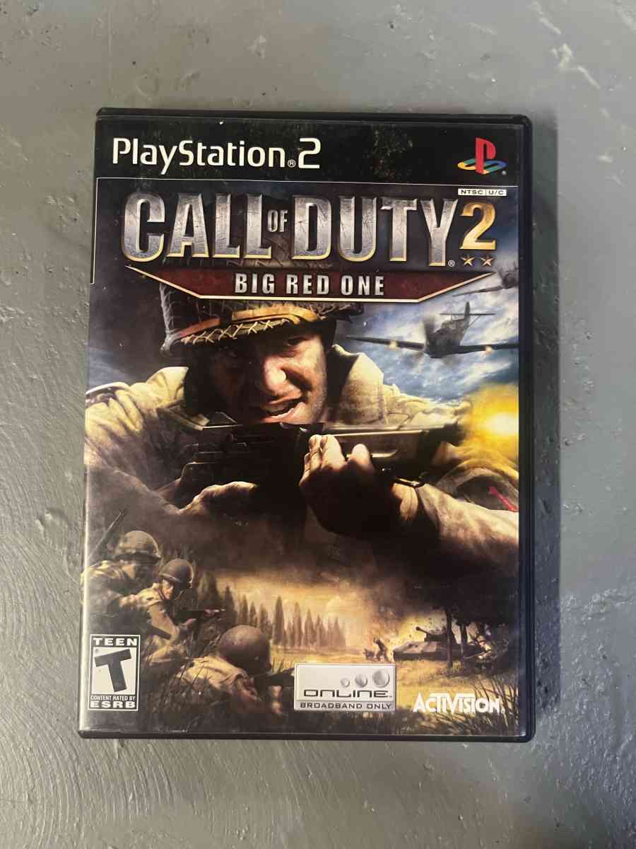 Used Call of Duty 2 Big Red One PS2