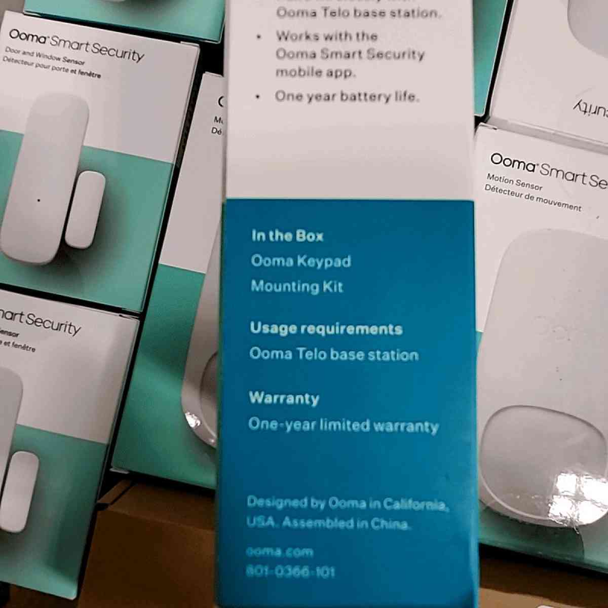 ooma home security full kit