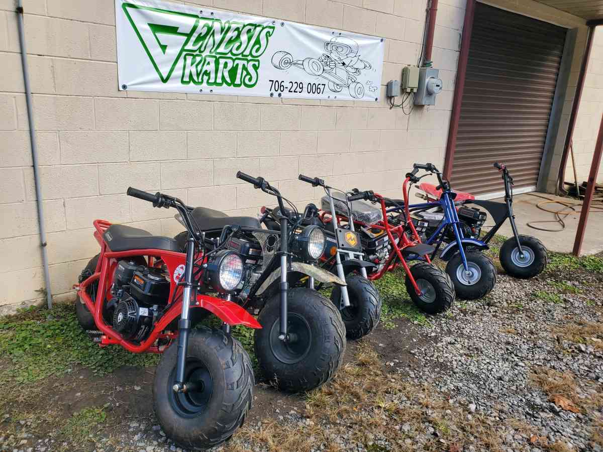 Go karts and Minibikes