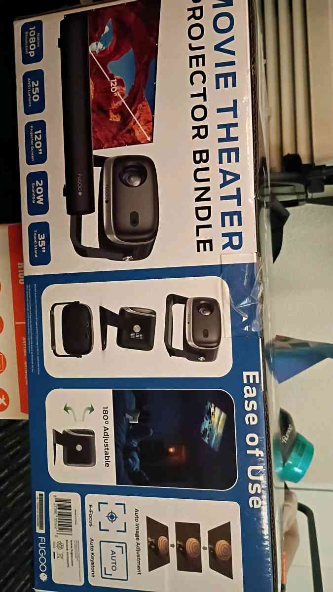 all in one projector package with carrying case