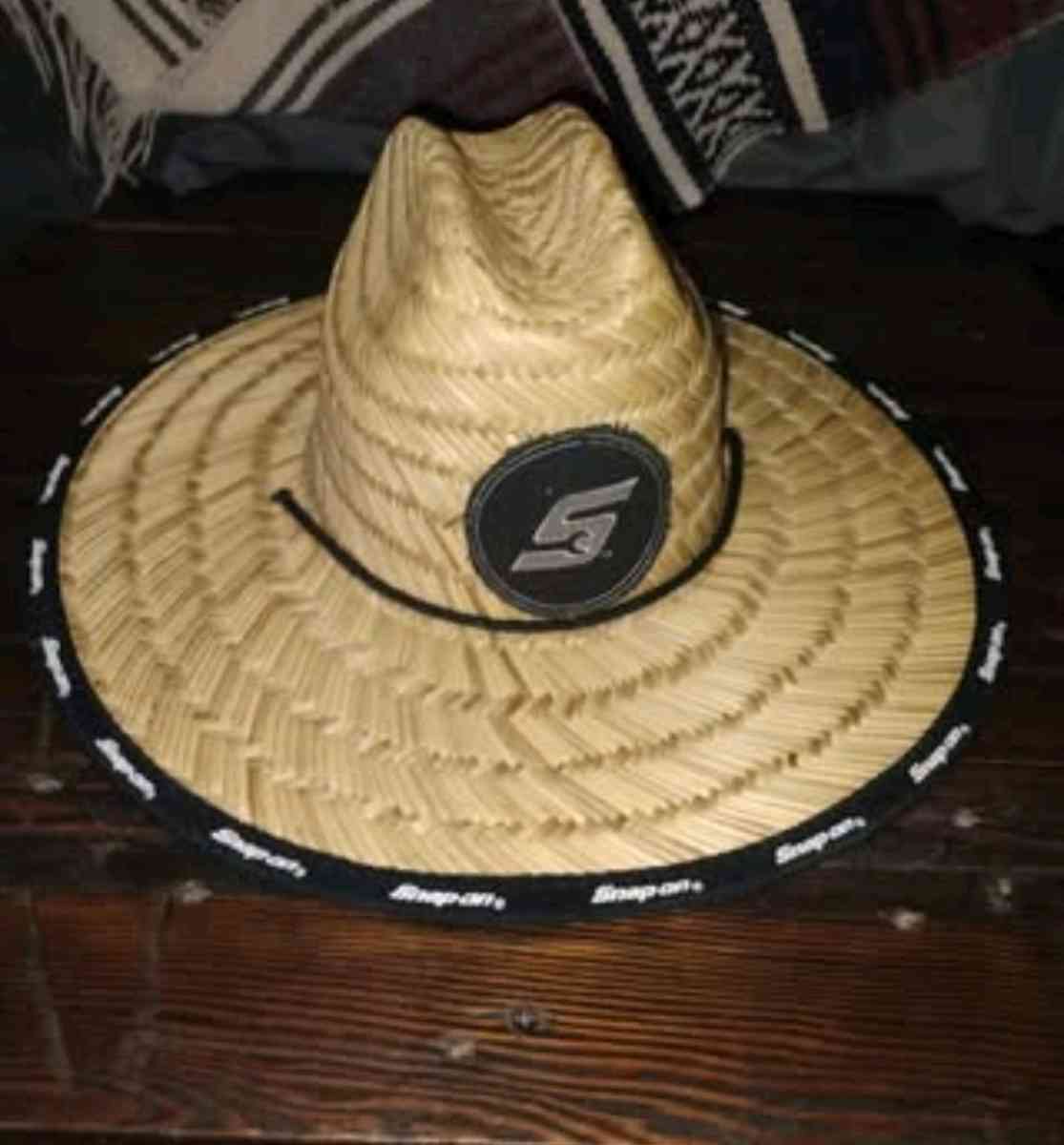 Snap On Straw Hat