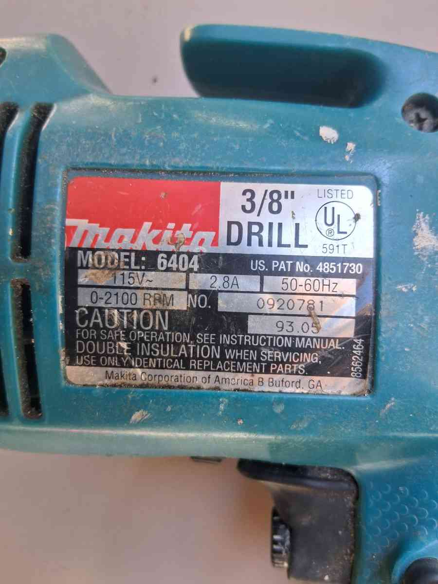 Makita 38 drill