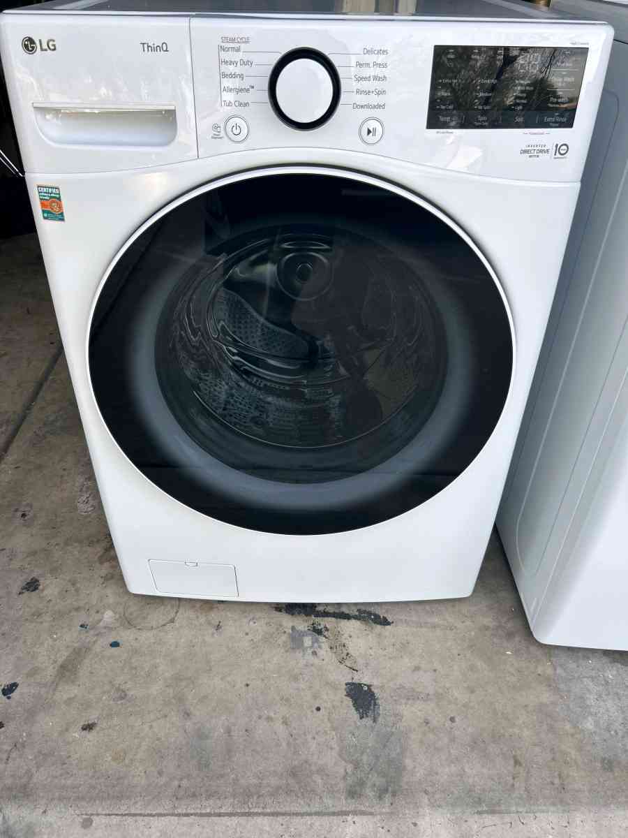 lg washer and dryer