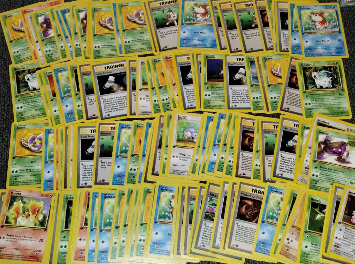 pokemon cards 1st edition