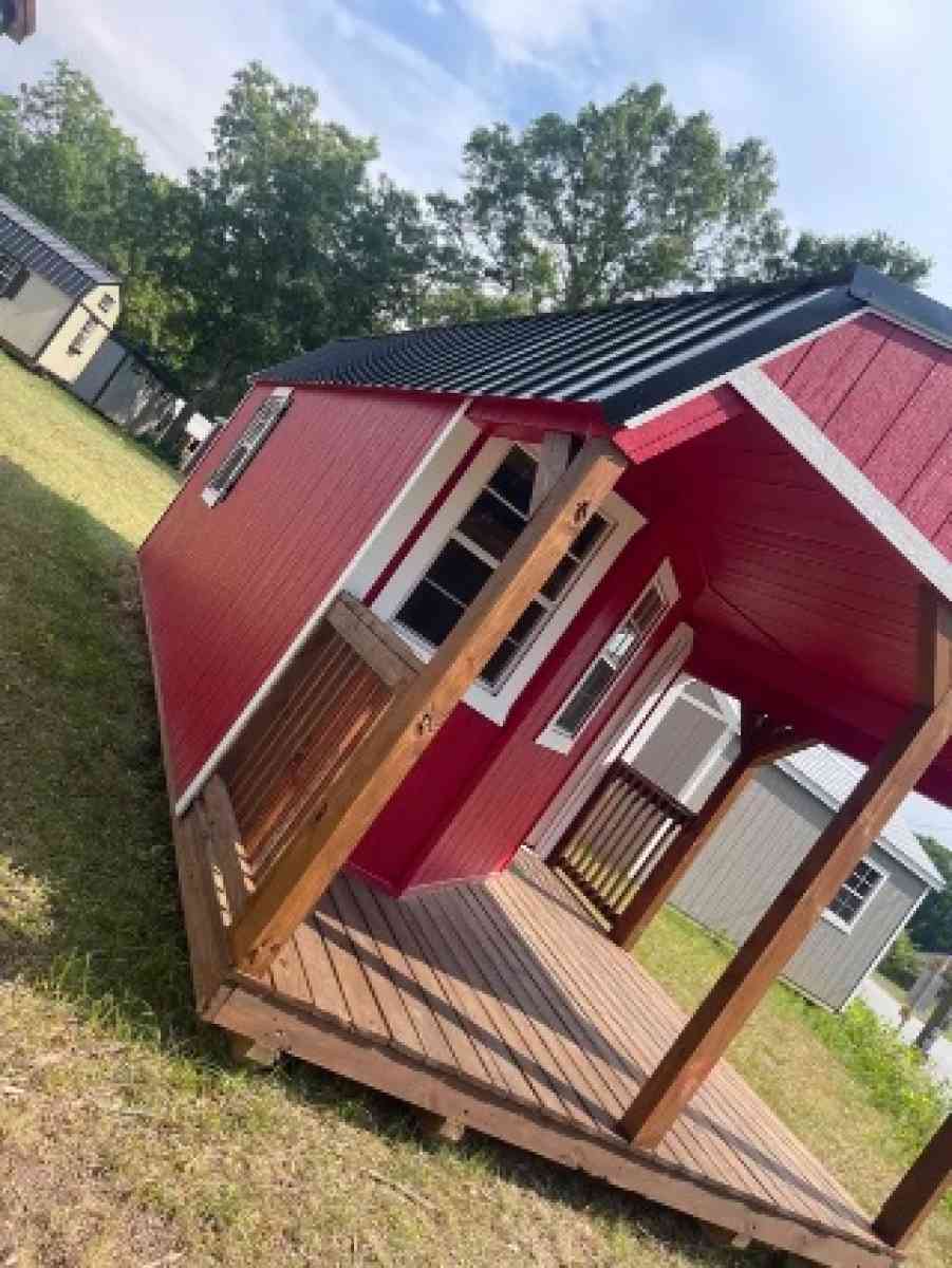 Deluxe Lofted Barn Cabin 12x24