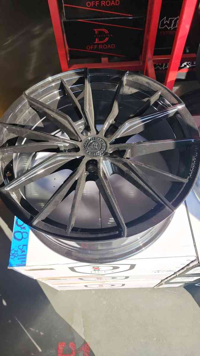 New Rims and tires auto repair alignment all at inout tires