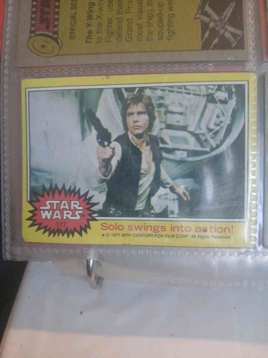 1977 Topps Star Wars trading cards