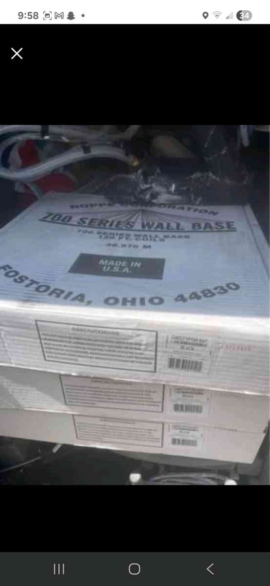 rubber baseboard and adhesive glue