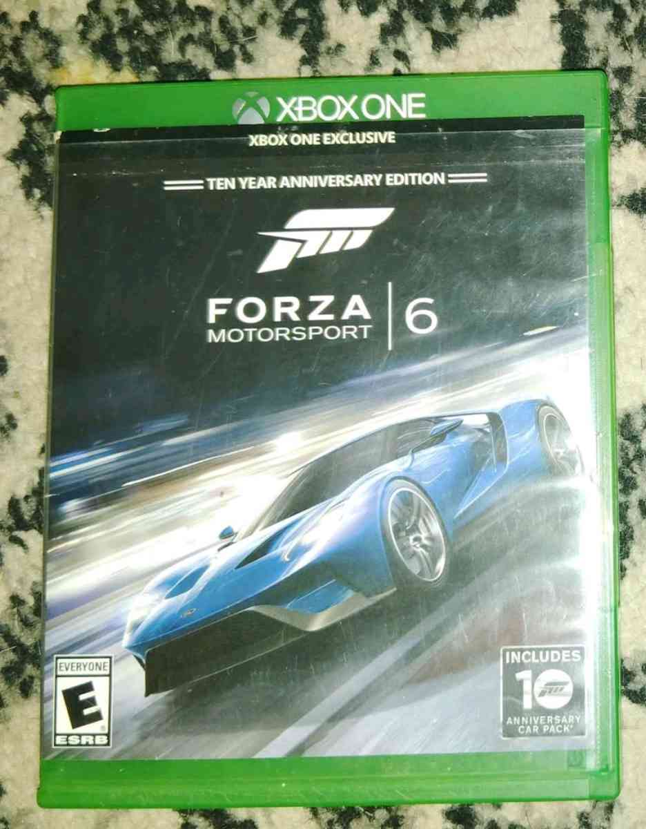 Forza 6 and Motorsport