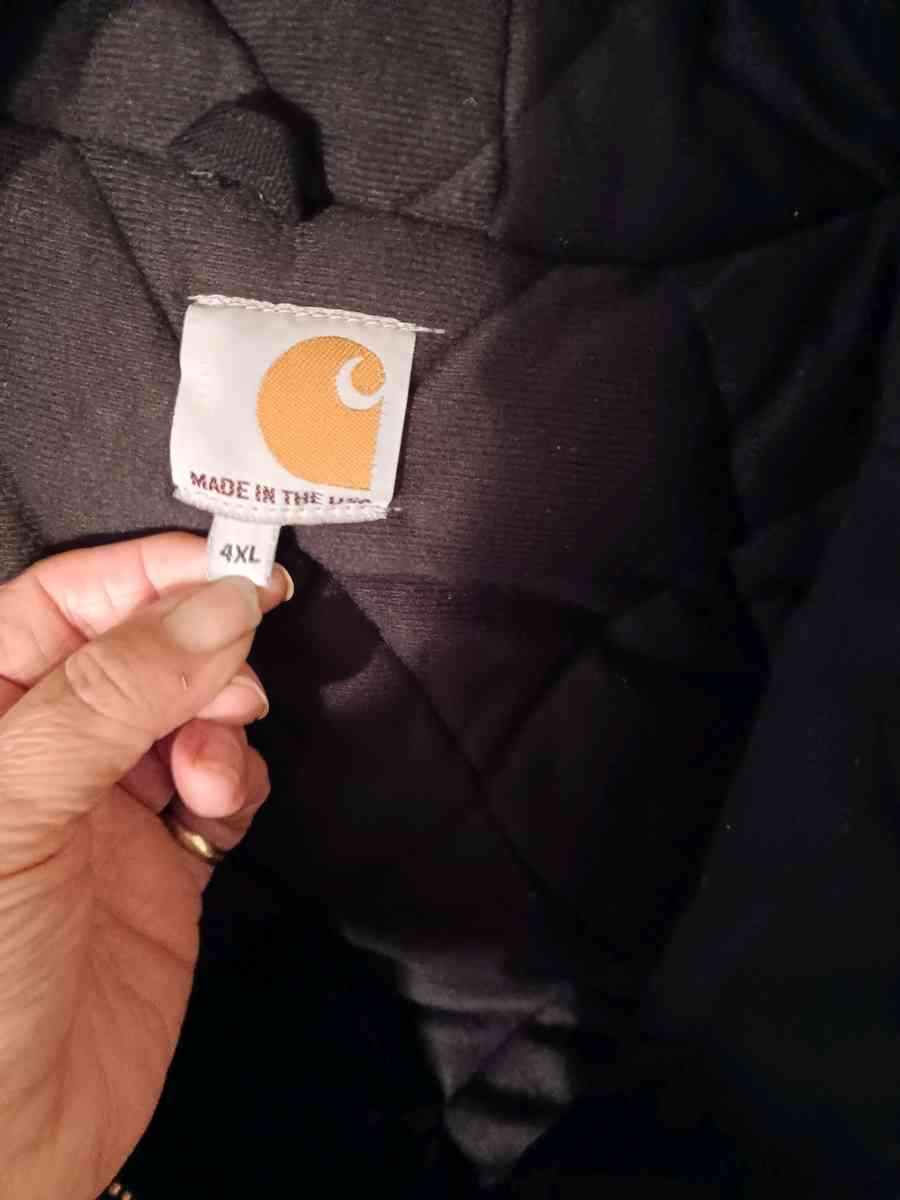4XL Carhartt insulated coat