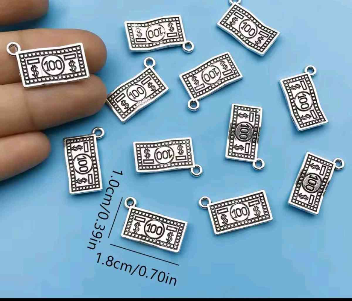 Black Casino Luck Charm Stud Earrings