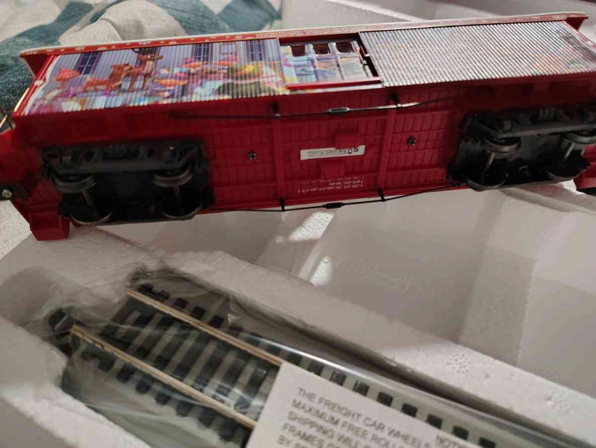 Hawthorne Village Rudolph Train set