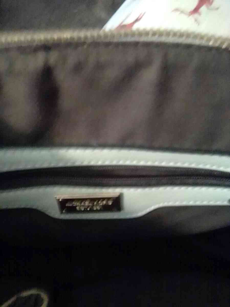 Michael kors light blue bag