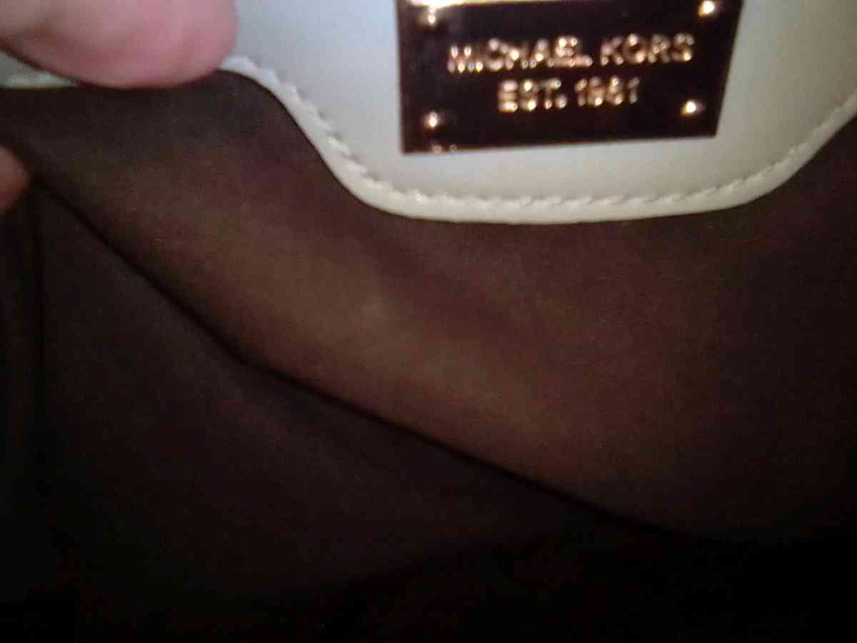 Michael kors light blue bag