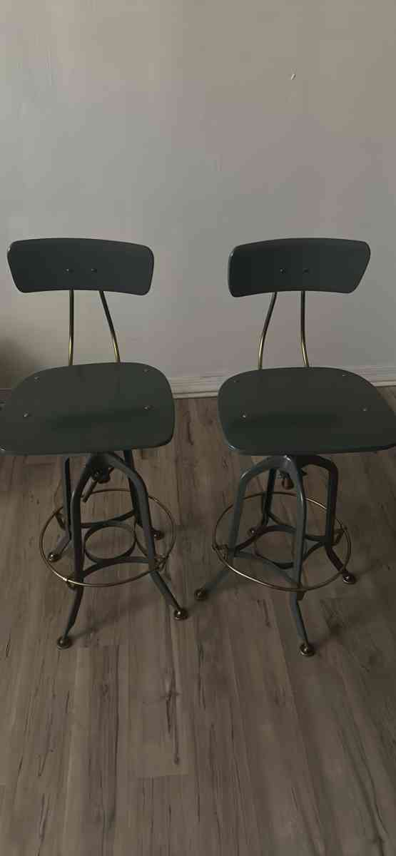 Restoration Hardware Vintage Bar Stools