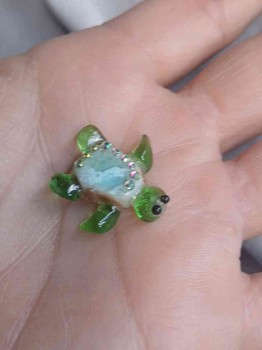 Handmade sea turtle 1