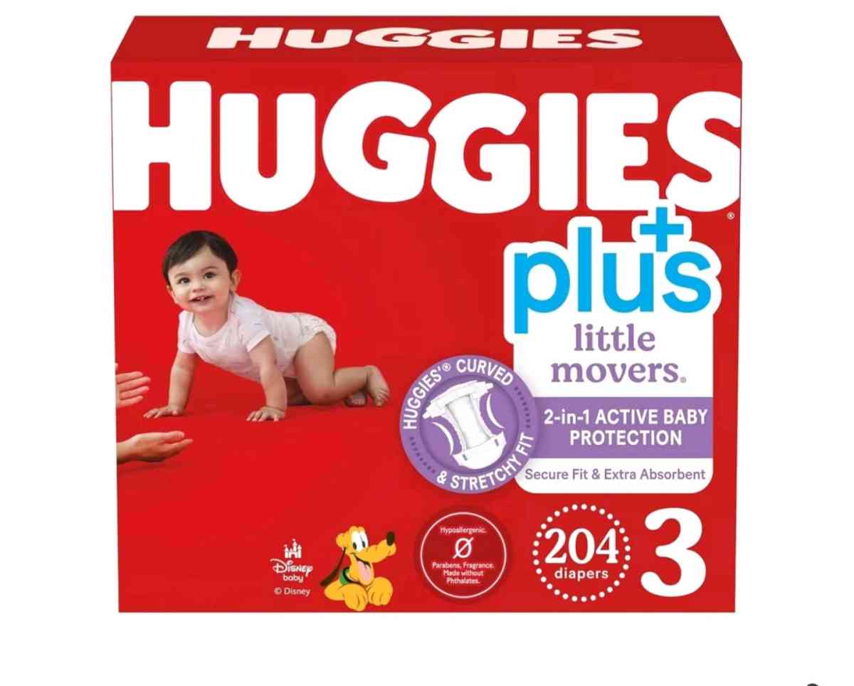 diapers huggies little movers size