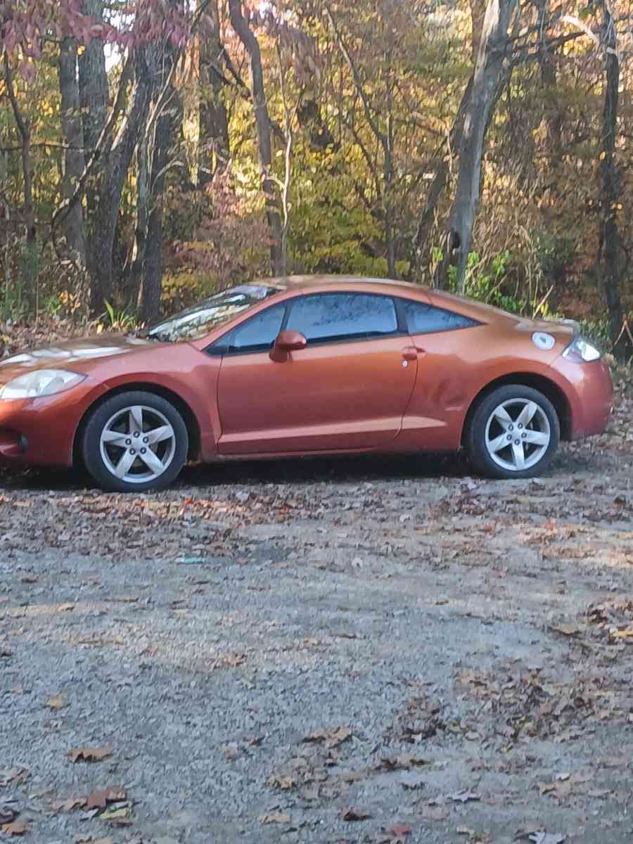 a orange car