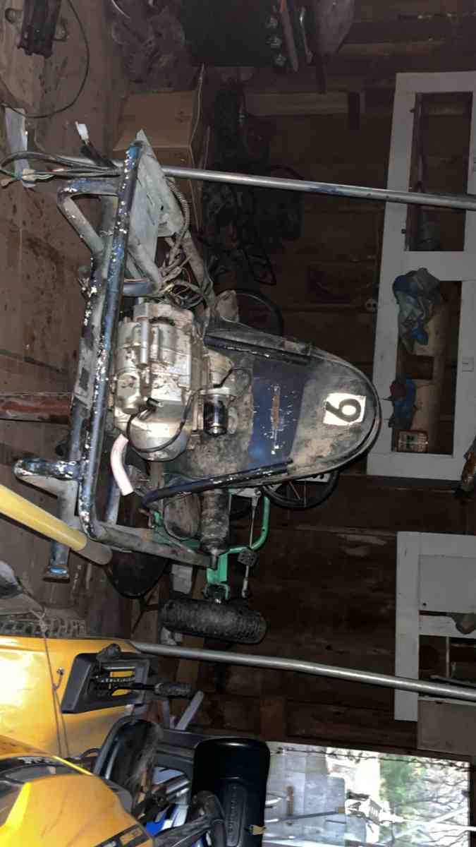 go cart with 90cc racing forweeler engine key start