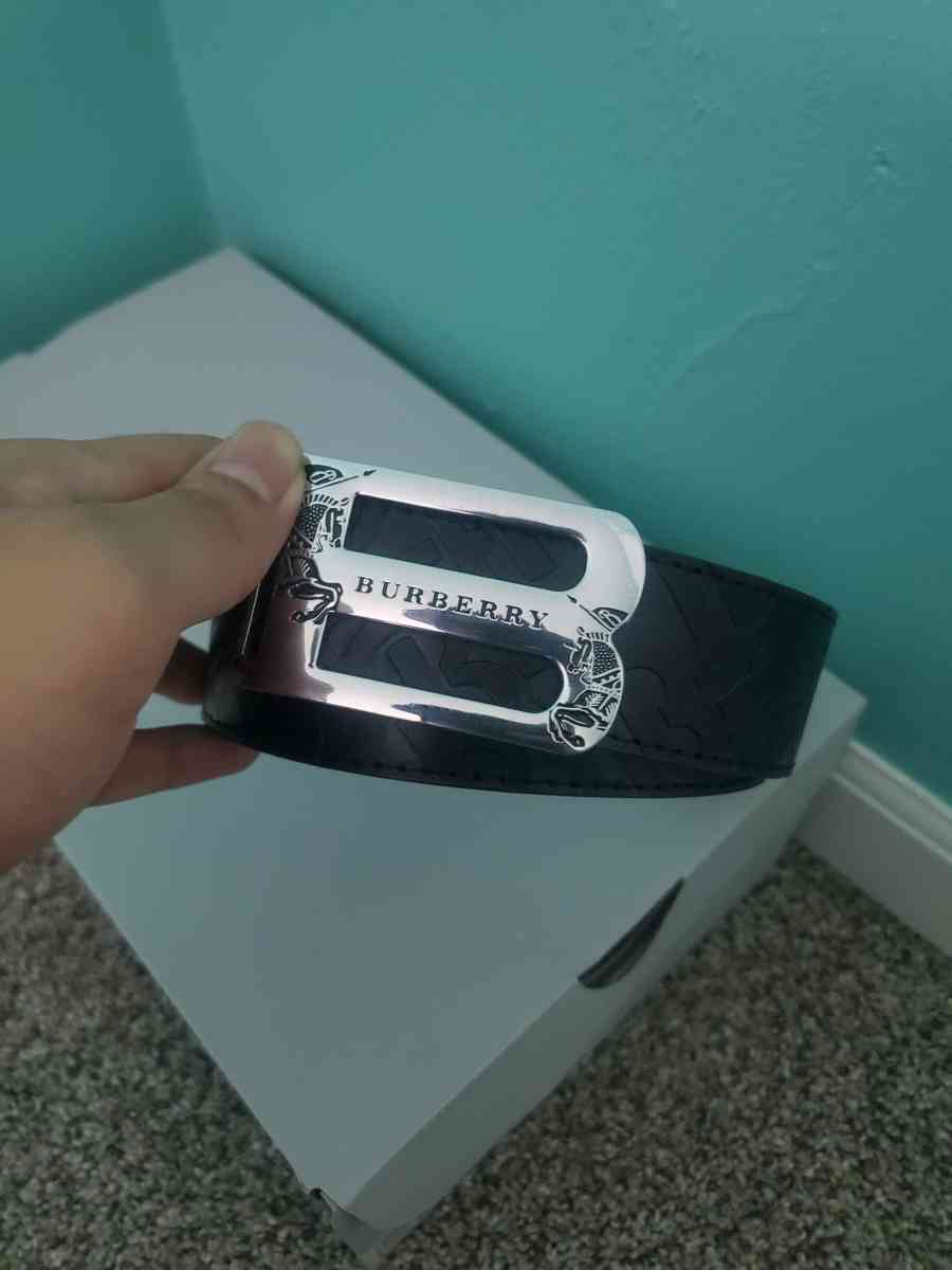 Mens Burberry Belt
