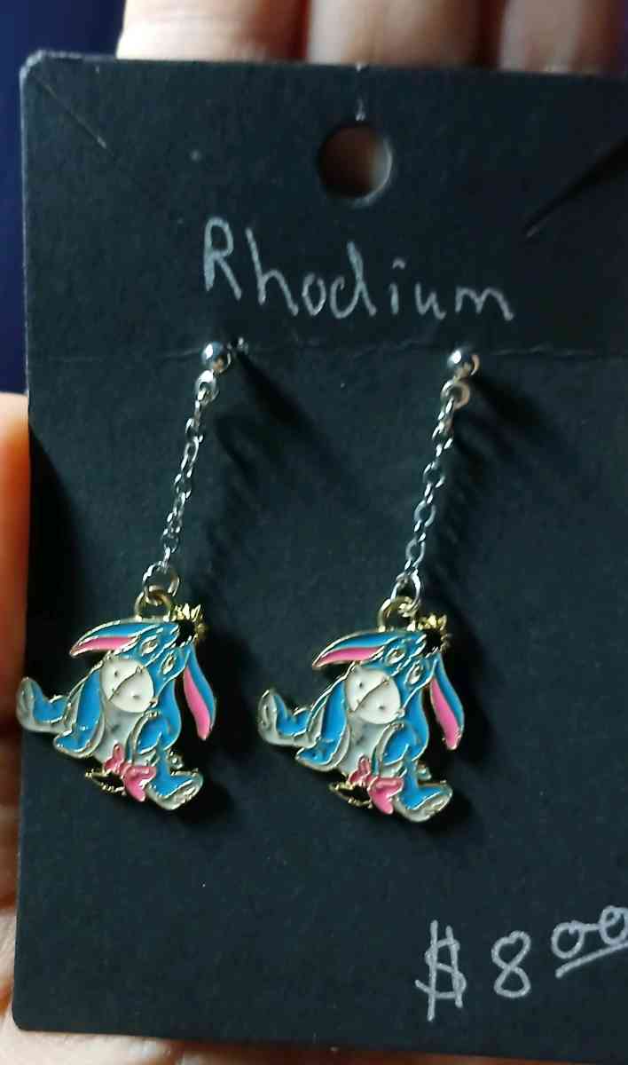 Eeyore Stud Earrings From Winnie The Pooh