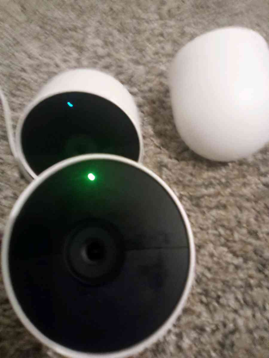 GOGGLE NEST 2ND GENERATION CAMERAS INDOOR OUTDOOR