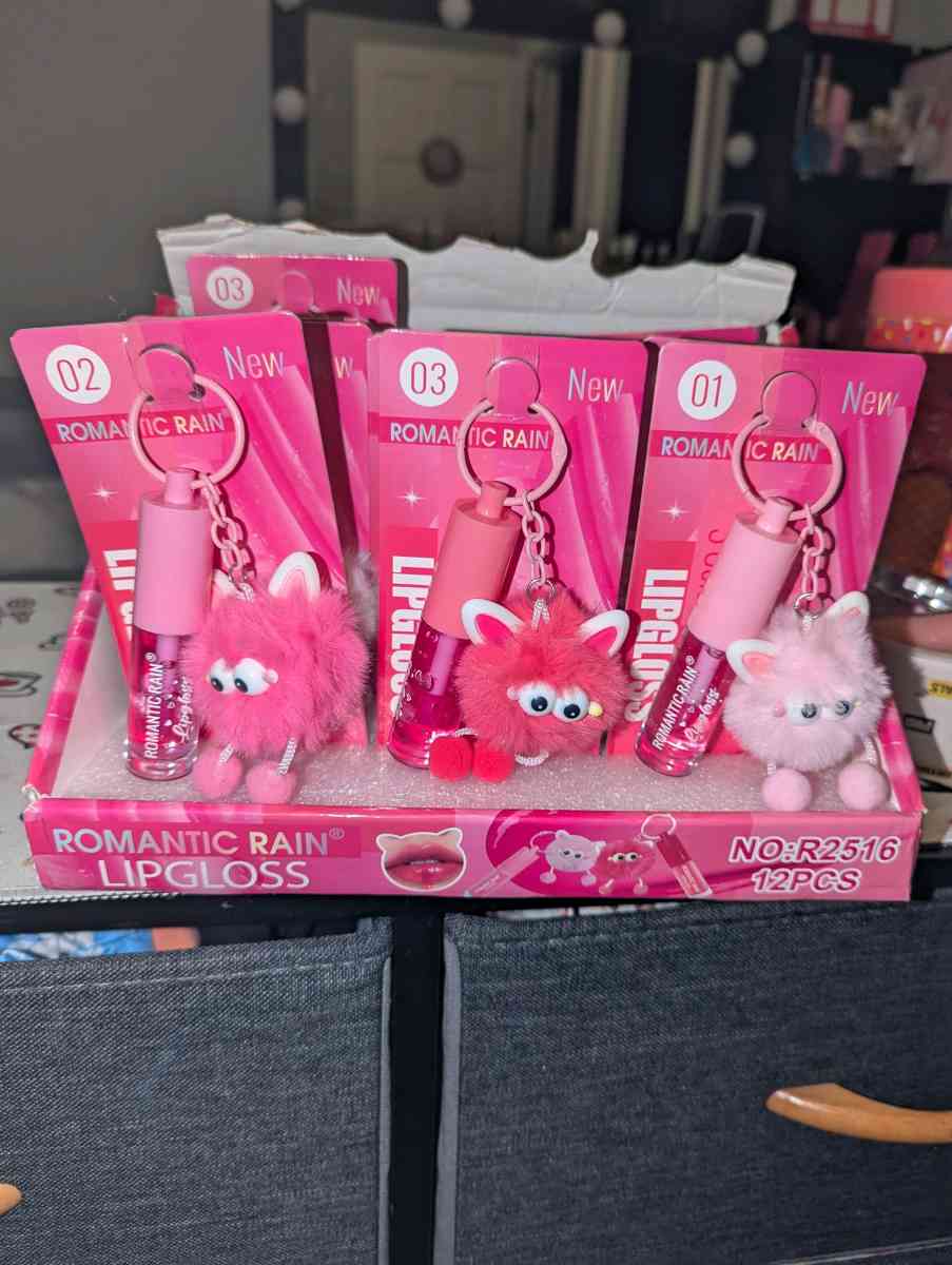 monster key chain Lipgloss