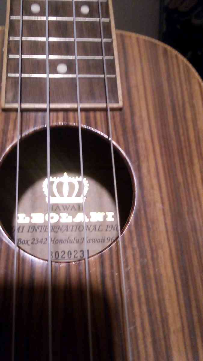 leolani ukulele zebrawood