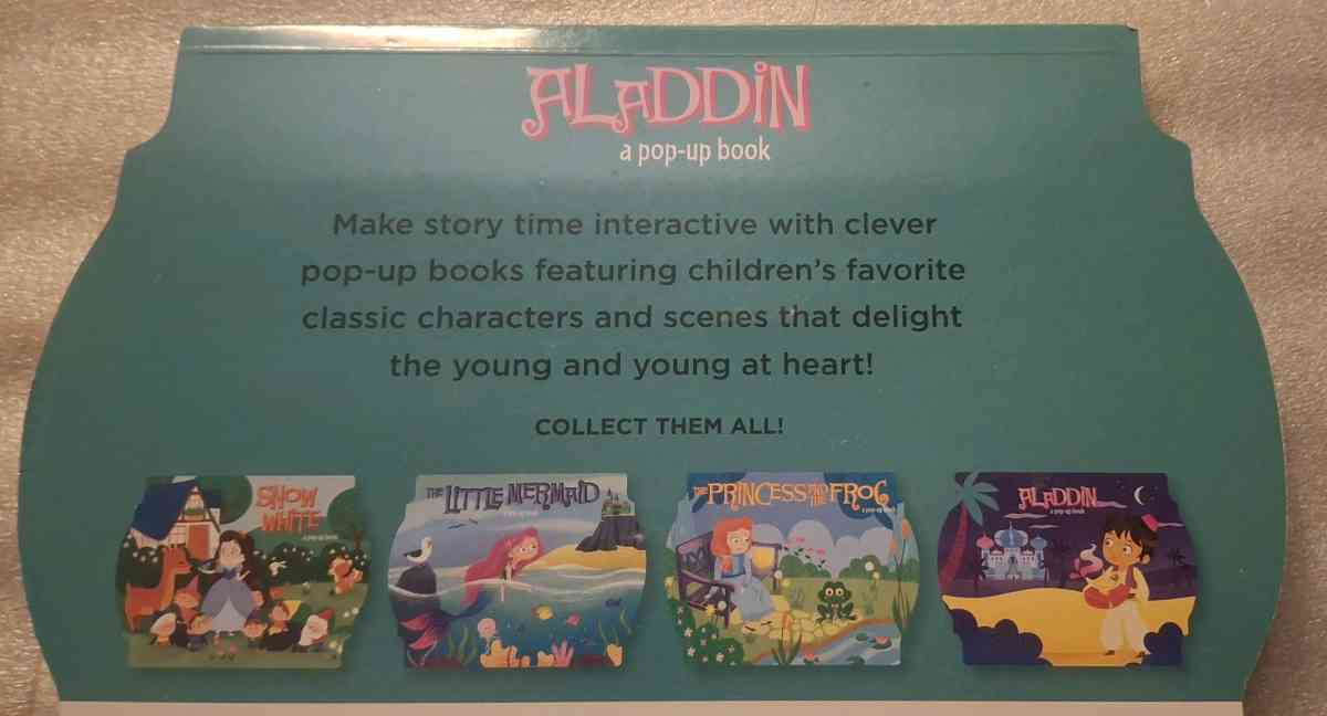 Aladdin A pop up book