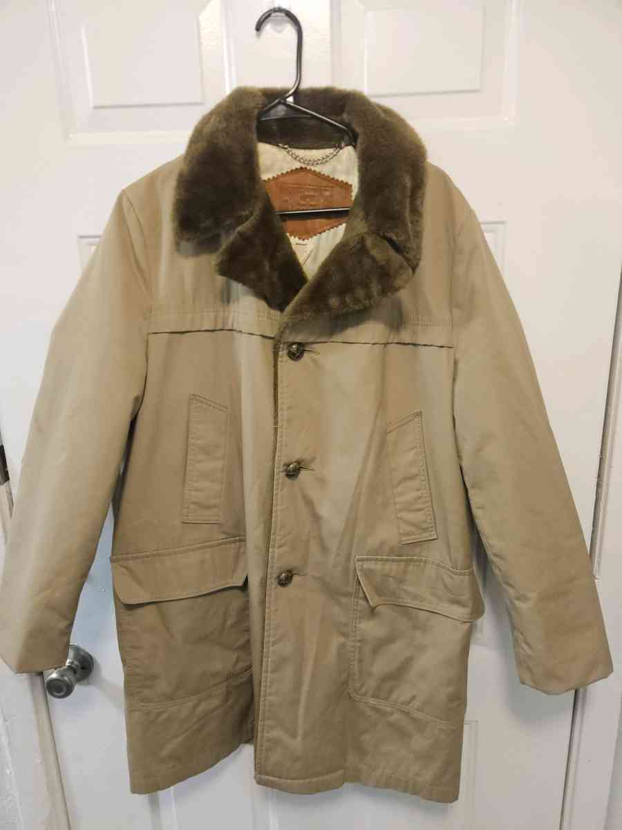 Vintage Woolrich Mens Trench Coat