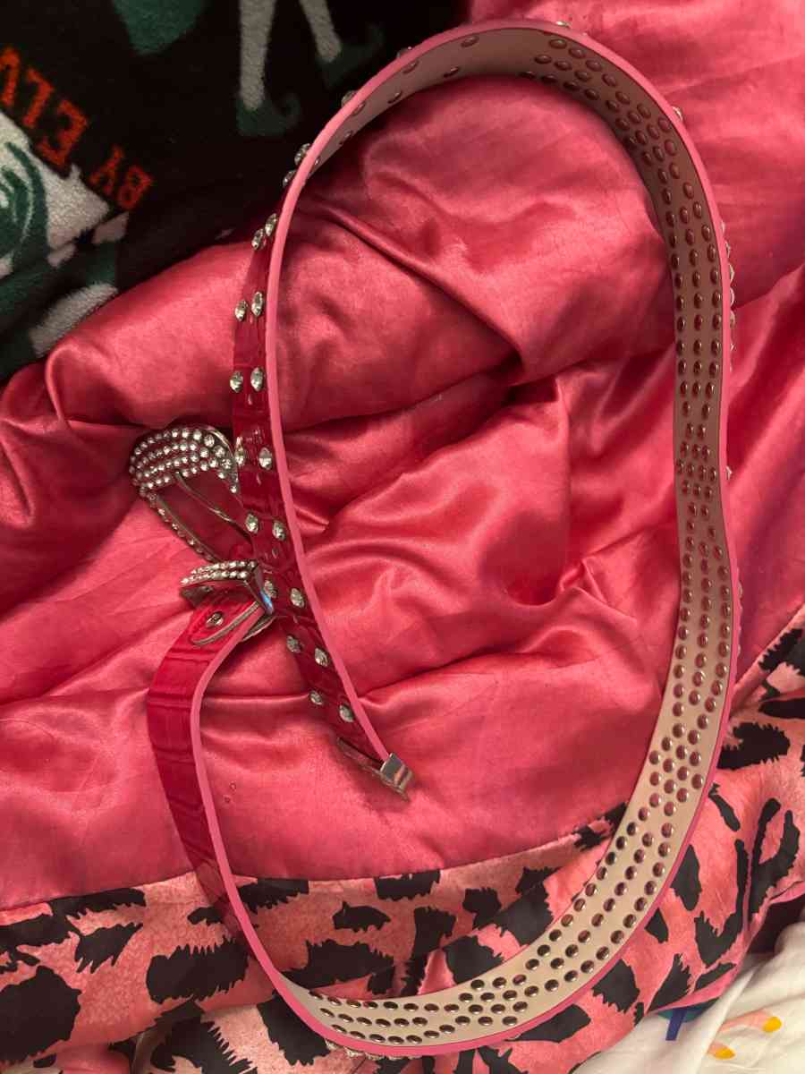 Pink belt