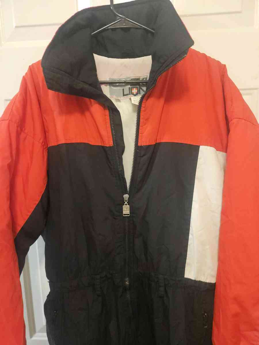 Vtg 80s Ski Lion One Piece Ski Suit