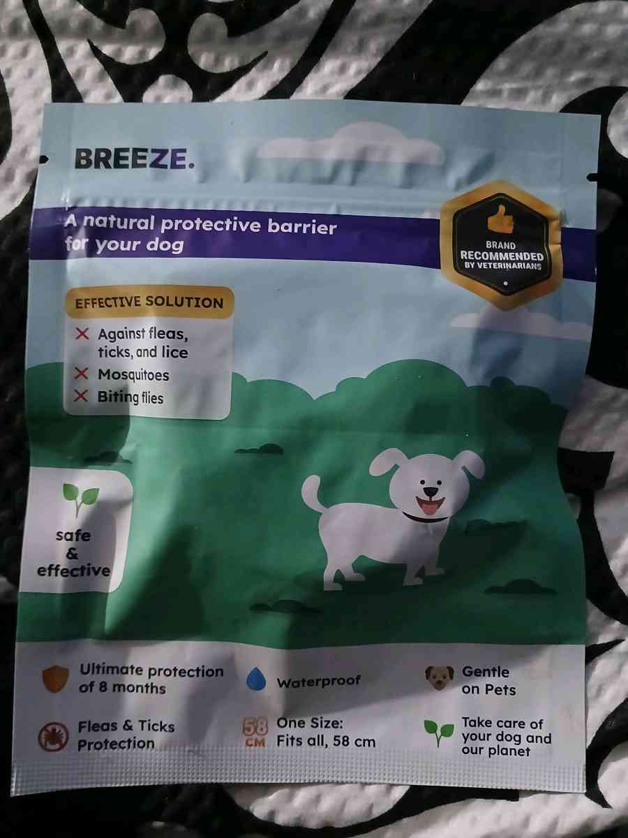 Breeze Flea and Tick Collar for dogs
