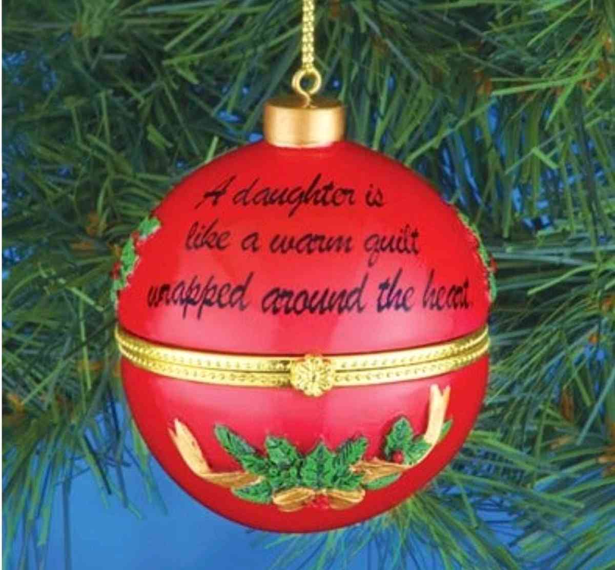 Daughter a Christmas Ornament