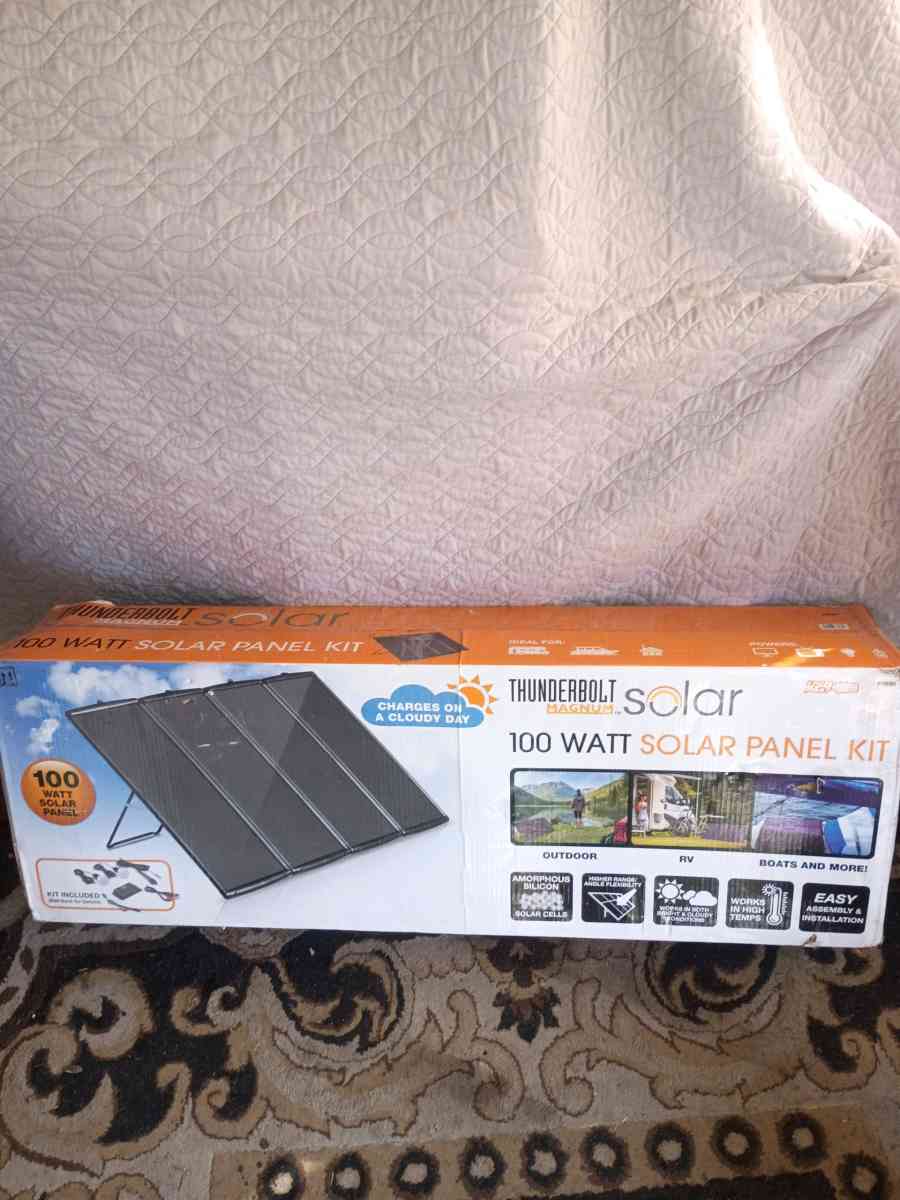 thunderbolt Magnum solar panel kit