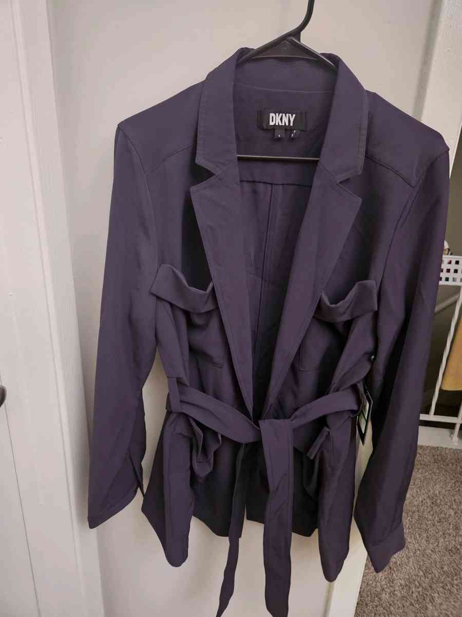 DKNY Original Highend DKNY Jacket  Modern Design with Waist
