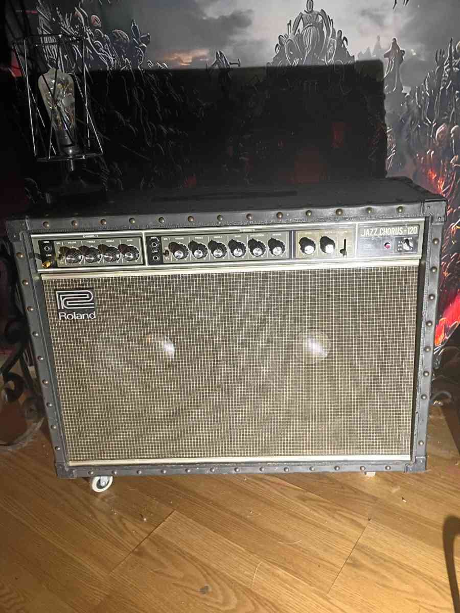 Roland speaker amplifier jazz
