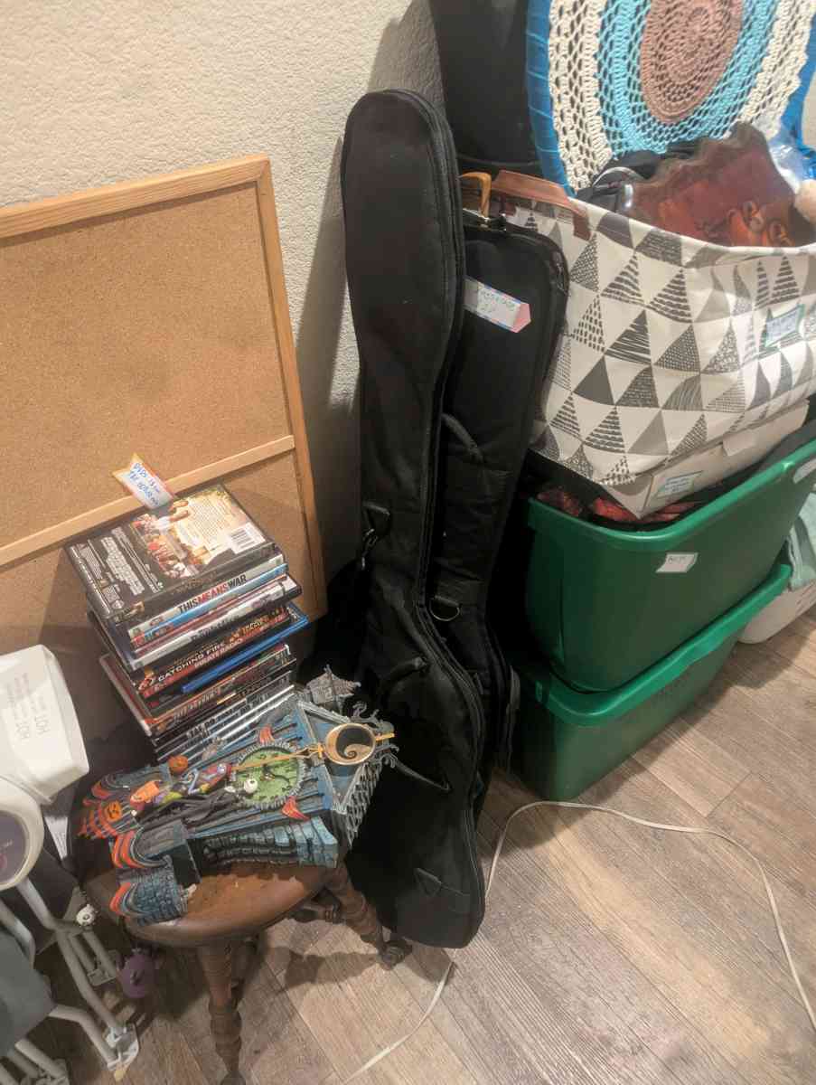 garage sale bunch of random stuff