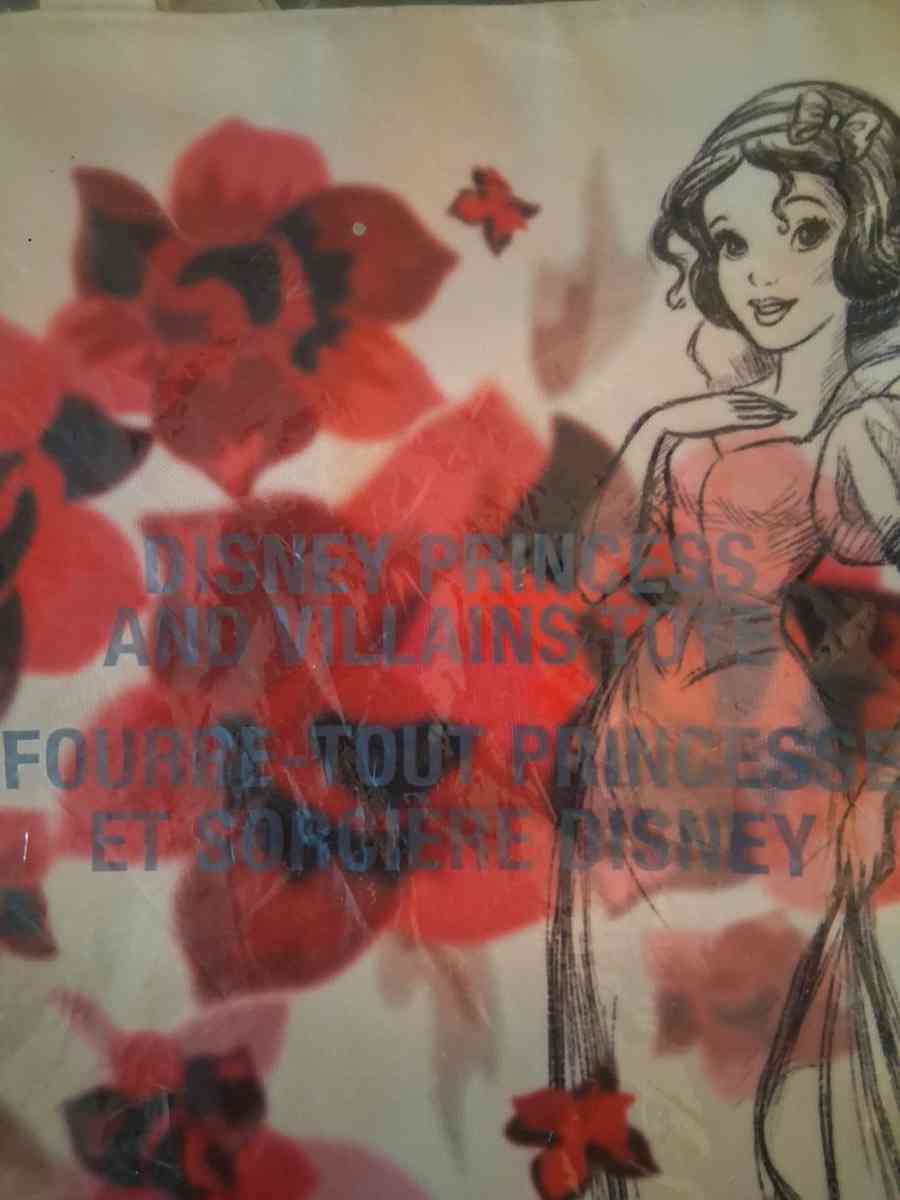 Disney Princess Tote Book Bag 12 5 Inch