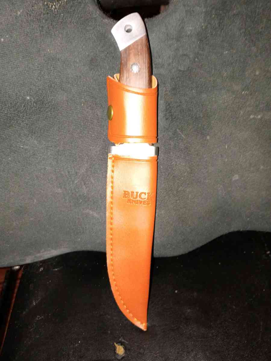 vintage Buck fixed blade knife